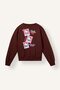 Hello Kitty Relaxed Fit Crew Neck Printed Sweatshirt Girls I5073A826Au - 2