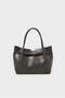 Belt-Detained Hand and Shoulder Bag-Anthracite - 3