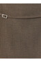 Alita City Lcw Vision Brown Patterned Mini Women's Skirt with a Difference - 3