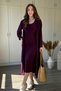 Sandy Fabric Dress Cardigan Set - 3