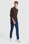 Men's Dark Brown Basic Sweatshirt 50329450-Vr084 - 4