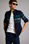 Men's Navy Blue Long Sleeve Shirt 50329674-Vr033