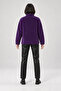Women's Elise Plus Size Plush Coat with Stand Collar, Zipper Pockets, Wellsoft Fur Look, Warm Jacket - 4