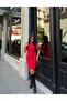 Women's Crew Neck Sequined Mini Knitwear Dress - 5