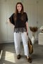 Lace Detailed Bat Sleeve Knitwear Blouse