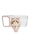 3D Embroidered Cat |   iPhone 18 Pro Max Compatible Magsafe-Enabled Design Stand Case - 3