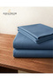 210TC Solid Double Flat Sheet 3-Piece Set, Ivory – 1 Flat Sheet 206 x 250 cm + 2 Pillowcases 50 x 75 cm | Double Bed Sheet Set - 6