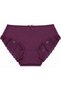 Plus Size Floral Lace Bow Detailed Cotton Women's Panties