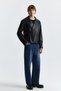 Faux Leather Tie-Up Jacket - 2