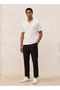 Smart Polo T-shirt with Ribbed Texture - 2