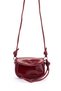 Adjustable Knot Detail Strap Women's Crossbody Bag Juno Burgundy - 2