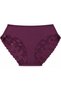 Plus Size Floral Lace Bow Detailed Cotton Women's Panties - 2