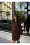 Women's Premium Quality Buttoned Cardigan Skirted Knitwear Set - 3