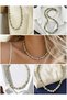 Jade Stone Natural Stone Necklace - Sodalite and Dalmatian Jasper Beaded |   Oliva - 3