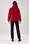 Women's Elise Plus Size Plush Coat with Stand Collar, Zipper Pockets, Wellsoft Fur Look, Warm Jacket - 4