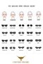 Monaco Vintage Black Blue Gold Detailed Oval Ultra Light Uv400 Filtered Women's Sunglasses - 6