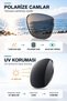 Photochromic Polarized Uv Protection Anti-Fog Side Shield Sunglasses - 2