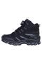 2299 Black Smart Lace-Up Boys' Boots with Fur Inside - 3