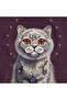 3D iPhone 18 Pro Compatible Magsafe Stone Case with Real Embroidery and Embroidered Cat Design |   Cherry - 7