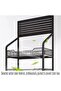 Retail Display Stand 4-Level Wire Basket Shelving Rack Black - 3