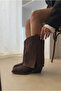 Women's Boots Aci Brown Suede - 3
