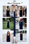 Women's V-Neck Thick Strap Ribbed Knitwear Midi Dress Anthracite, Navy Blue, Brown - 8