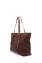 Large Size Zippered Fabric Gabrielle Women's Shoulder Bag - 5