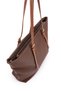 Large Size Zippered Fabric Gabrielle Women's Shoulder Bag - 3