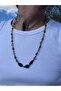 Capo Amber Turquoise Natural Stone Necklace |   Special Design Vintage Necklace - 5