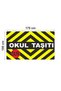 Service Vehicle School Transport Lettering Adhesive Foil Sticker 100X170 cm - 2