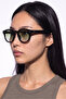 Dunke Black Green Gradient Sunglasses - 3