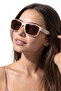 Flyn Beige Brown Sunglasses