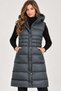 Women's Vest Plain Green Z9757