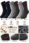 6-Piece Seamless Thermal Socks 90% Cotton Winter Warm Socks for Women Men Unisex Socks - 7
