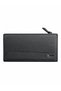 Men's Genuine Leather Wallet with Multiple Compartments, Zipper, Large Size Card Holder and Passport Wallet - 5