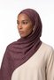 Chain Flow Shawl Plum - 3