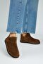 Cora 2 Women's Genuine Leather and Fur Lined Mini Tan Boots - 5