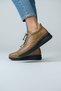 Women's Genuine Leather Comfortable Smart Lace-Up Walking Shoes Suitable for Heel Spurs - 3