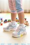 Children's Rotating Mechanism Laceless Sports Shoes Thick Sole Comfortable Walking Sneaker School Shoes