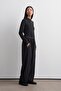 Barrel Elastic Cuff Air Technical Trousers Black