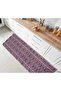 Traditional Geometric Handwoven Cotton Rug Runner – 24 x 70 Inches - 4