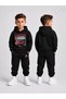 Children's Hooded Sweatshirt Tracksuit Set 2-Piece Printed Top and Bottom Set