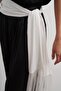 Tassel Detailed Scarf White - 4