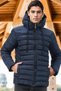 Men's Coat Dark Navy Blue M8658