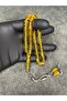 Cutting High-End Crimped Amber Prayer Beads - 2