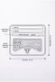 100% Genuine Calf Leather - Avero Model - Multi-Compartment Unisex Card Holder - Wallet - 3