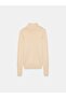 10877 Basic Stand Collar Buttoned Sweater - 6