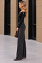Black Madonna Collar Pearl Detailed Long Sleeve Badi - 2
