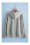 Unisex Hooded Sweatshirt with Zipper - 2