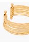 Gold Tone Layered Cuff Bracelet - 4